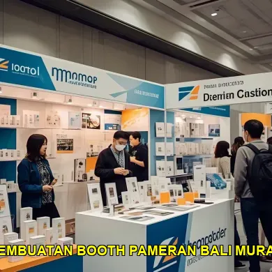 pembuatan booth pameran bali murah